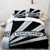 San Antonio Logo Bedding Set 3pcs, High Quality Bedding Set Including 1pc Duvet Cover And 2pcs Pillowcases for Bedroom, Dormitory Gift