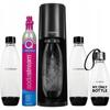 Sparkling Water Saturator - Sodastream - Terra - Black - 3 Reusable Bottles - Quick Connect Bottle
