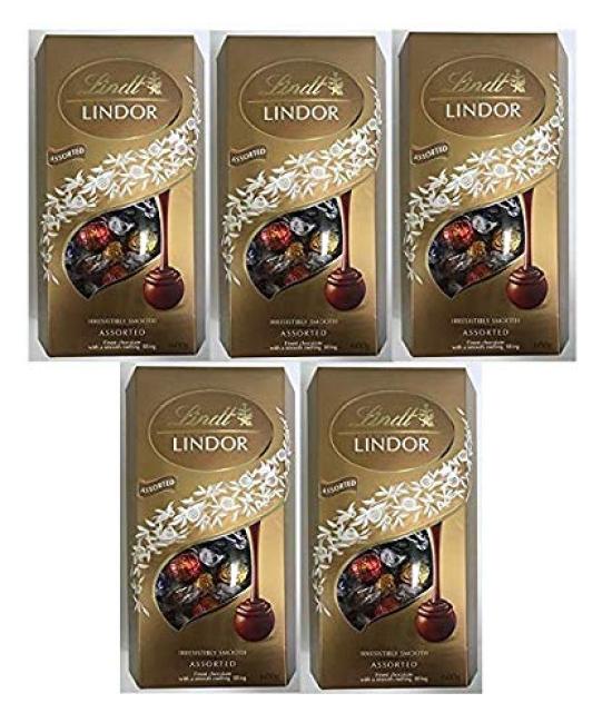

Lindt Lindor Assorted Chocolate 600g (5 boxes)