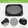 ACROPIX Universal 4" Car Speaker Grille Cover Mesh Square 4" Audio Speaker Subwoofer Guard