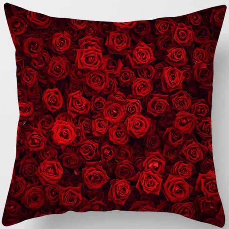 Love Warm Clothes Printed Pillowcase Home Decoration Office Supplies Car Seat Cushion