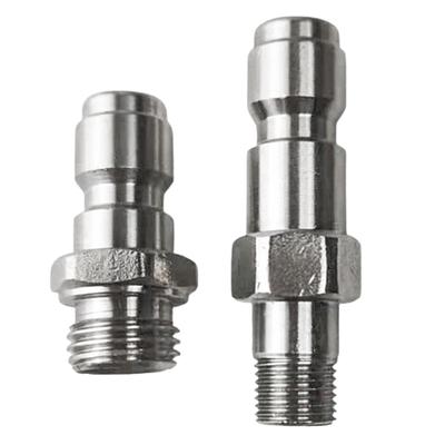 Foam Gun Nozzle + G1/4 Male/+ G1/8 Male Pressure Washer 1/4 Quick Release Plug Fitting Release Plug Fitting Car Wash Accessories