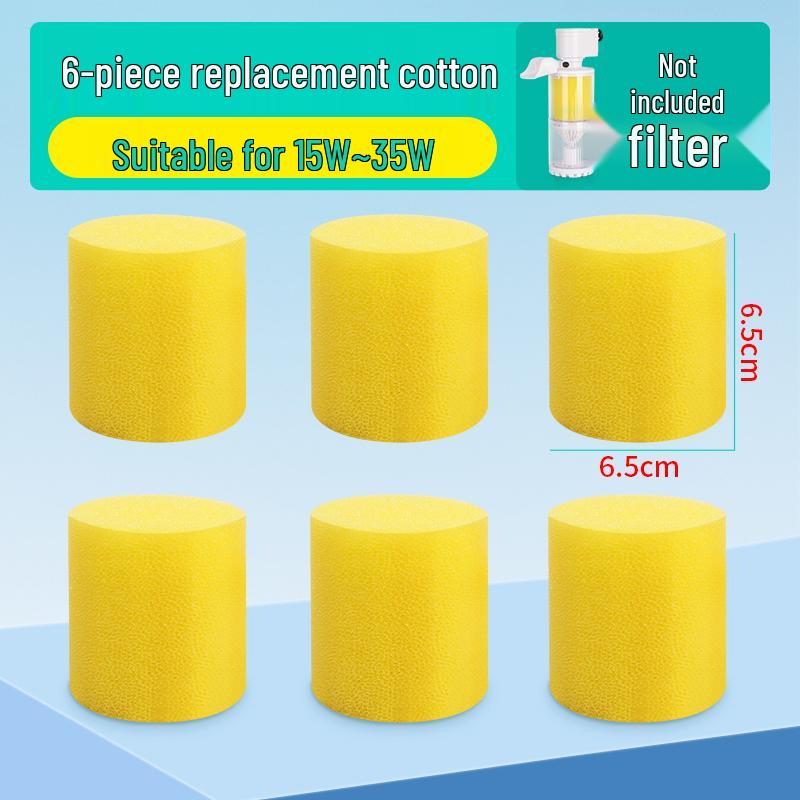 Silent All-in-One Fish Tank Filter with Built-in Oxygenation and Water Circulation