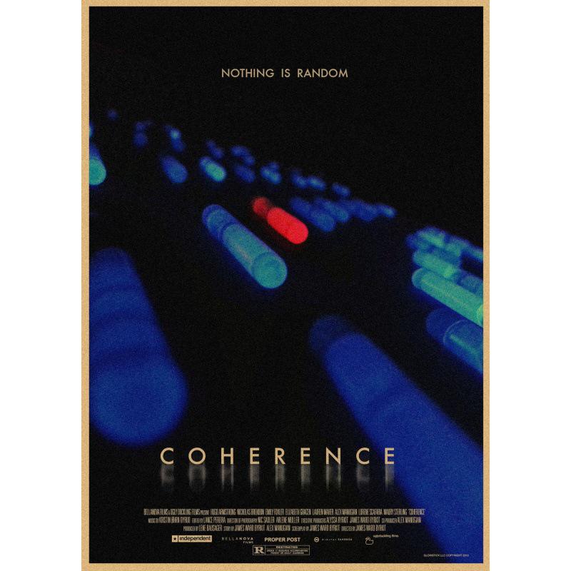 

The Night the Comet Came Retro Movie Poster - Kraft Paper Wall Art Mural White card paper (non-adhesive) 30*42 cm