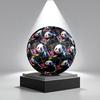 1pc Panda Fantasy Forest Size 5 Soccer Ball Professional Match Training Football Indoor &Outdoor Sports Ball Training Ball Lightweight Durable Y27
