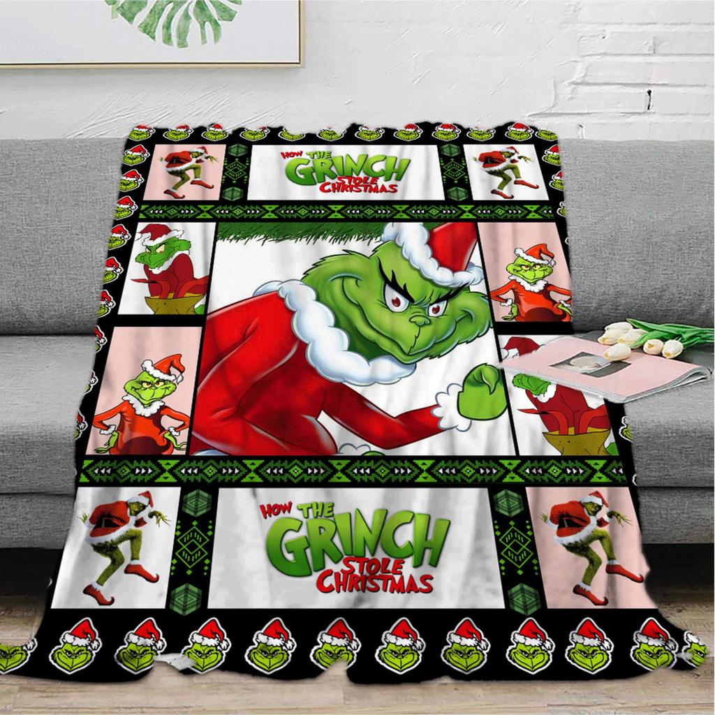 Flannel Digital Printed Blanket Conditioning Blanket Sofa Blanket Girl Gift