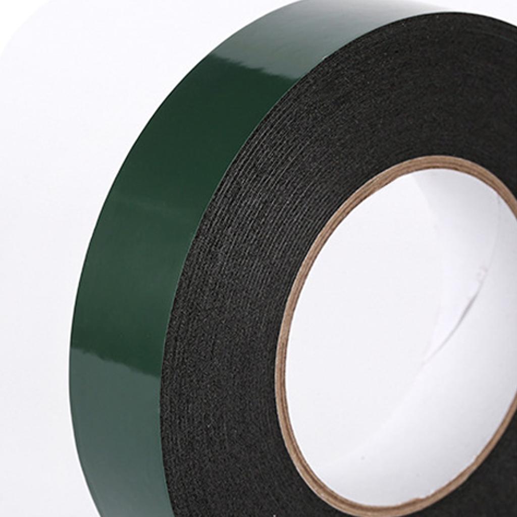 Taśma z pianki PE Mocny klej Odporna na wysokie temperatury Miękka zielona folia Taśma piankowa do samochodu Czarna