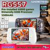 ANBERNIC RG557 RG 557 Retro Handheld Game Console Video Game Consoles 5.48"AMOLED Screen Android 14 Wifi 12G+256G PSP PS2 Gift