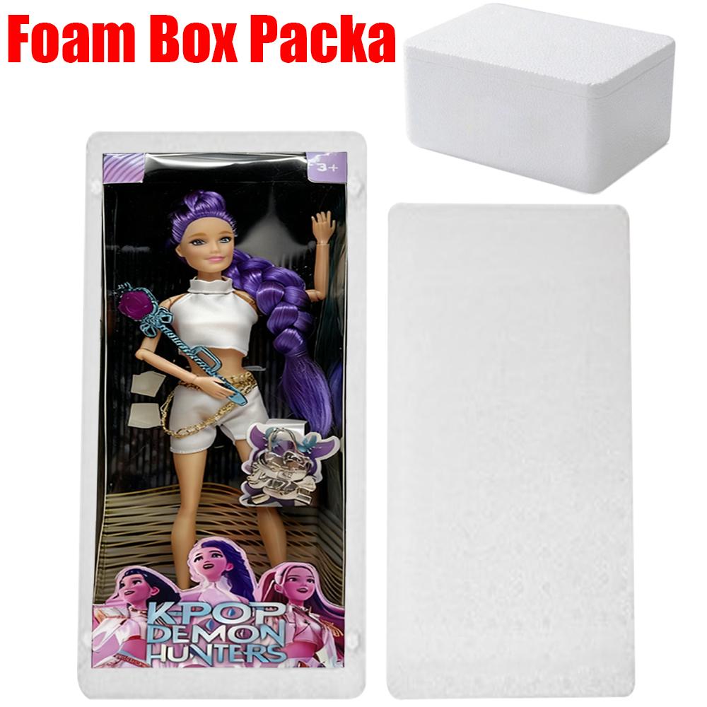 Qualitäts-Gif| Zarte Textur Anime K-Pop Dämonenjäger Puppen Spielzeug Rumi Mira Zoey mit Zauberstäben & Taschen Geburtstags-Weihnachtsgeschenke