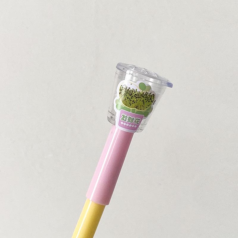 Creative 0 5mm Needle Tip Neutral Pen Diy Potted Plant Seed Stationery 1pcs