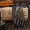 Outdoor Cooking Tripod Stand, Adjustable Campfire Rack for Camping and Picnic