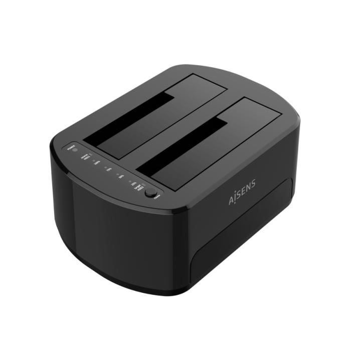 Estación De Docking - AISENS - ASDS-D03B - USB 3.0/3.1 - Compatible 2.5/3.5 Pouces - Noir