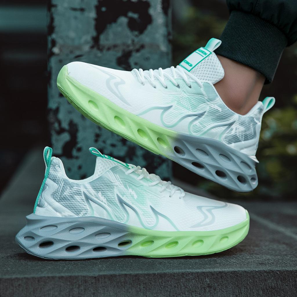 2025 New Mesh Large Size Dad Shoes Men's Shoes Casual Cold Sticky Shoes Low Top Lightweight Fashion Sports Shoes