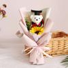 Set da 10 Pezzi Mini 14cm Stagione della Laurea Orso Bouquet di Fiori Orso Dottore Regalo di Laurea