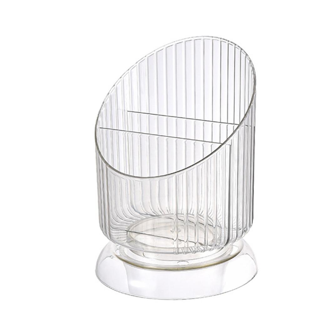 Plastic Makeup Brush Holder Transparent Makeup Brush Storage Makeup Brush Organizer  Office