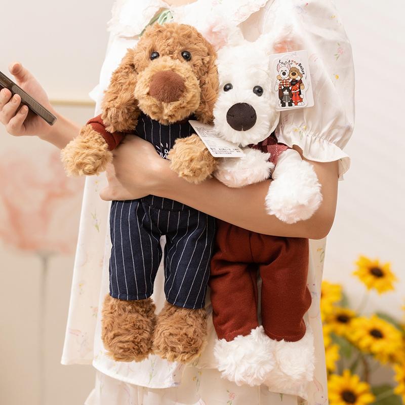 Niedliches Anime-Plüschtier Bailey, weich und bequem, ideal als Deko-Geschenk für Mädchen