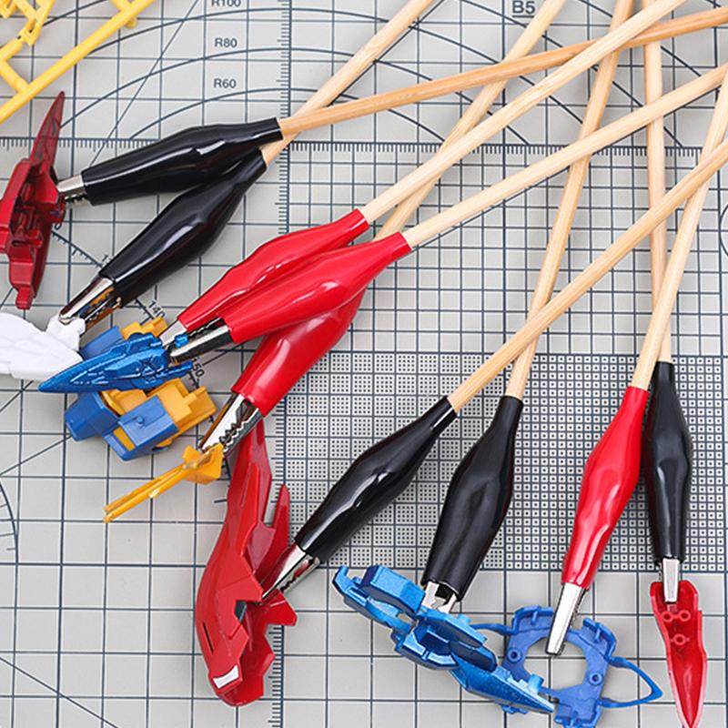 Miniature Model Painting Clips Base Stand for Precise Airbrush Spray Assembly Hobby Tools Set Organizer