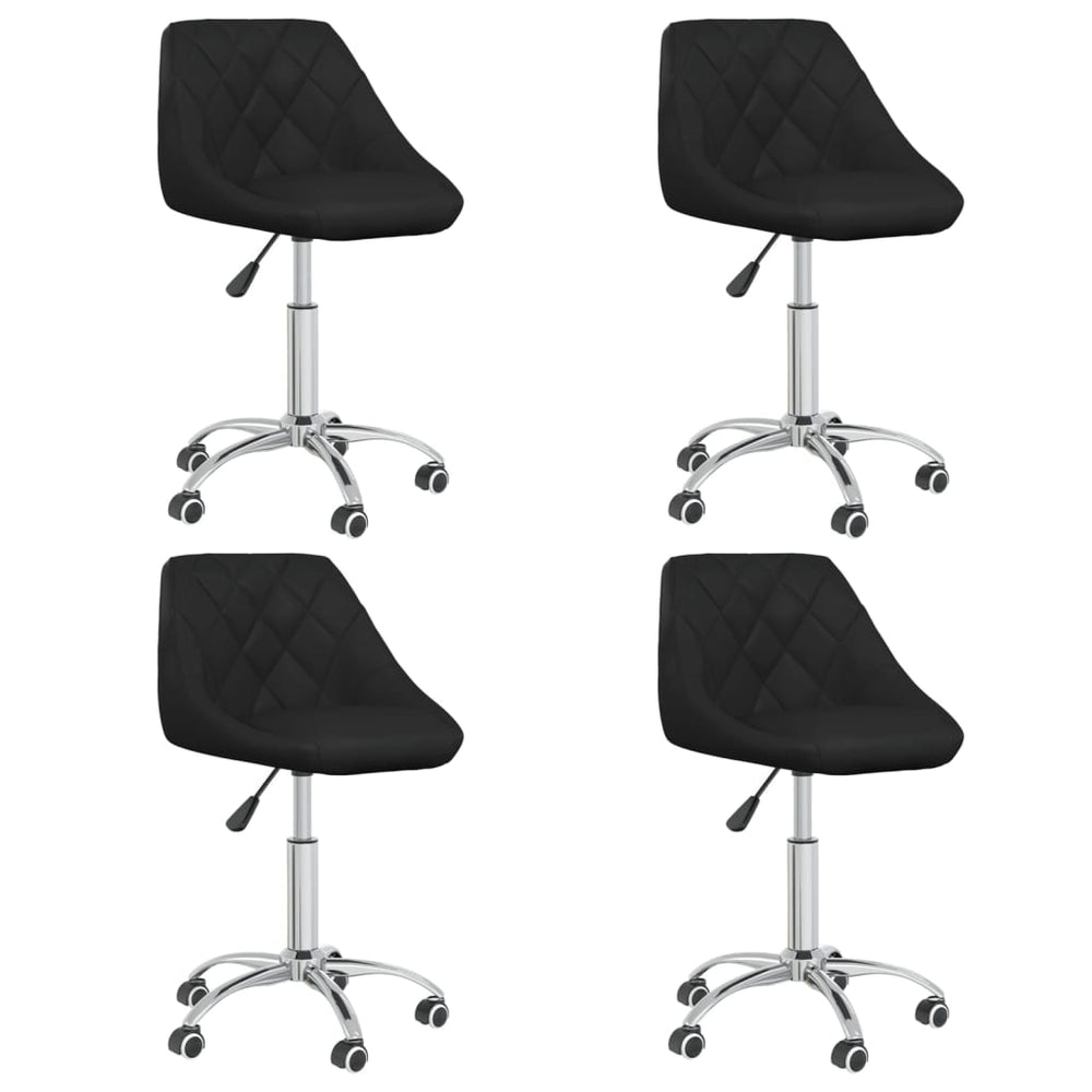 Chaises pivotantes à manger lot de 4  Similicuir