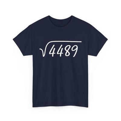 67 Meme Square Root 4489 Teen Six Seven Slang Math Teacher T-Shirt