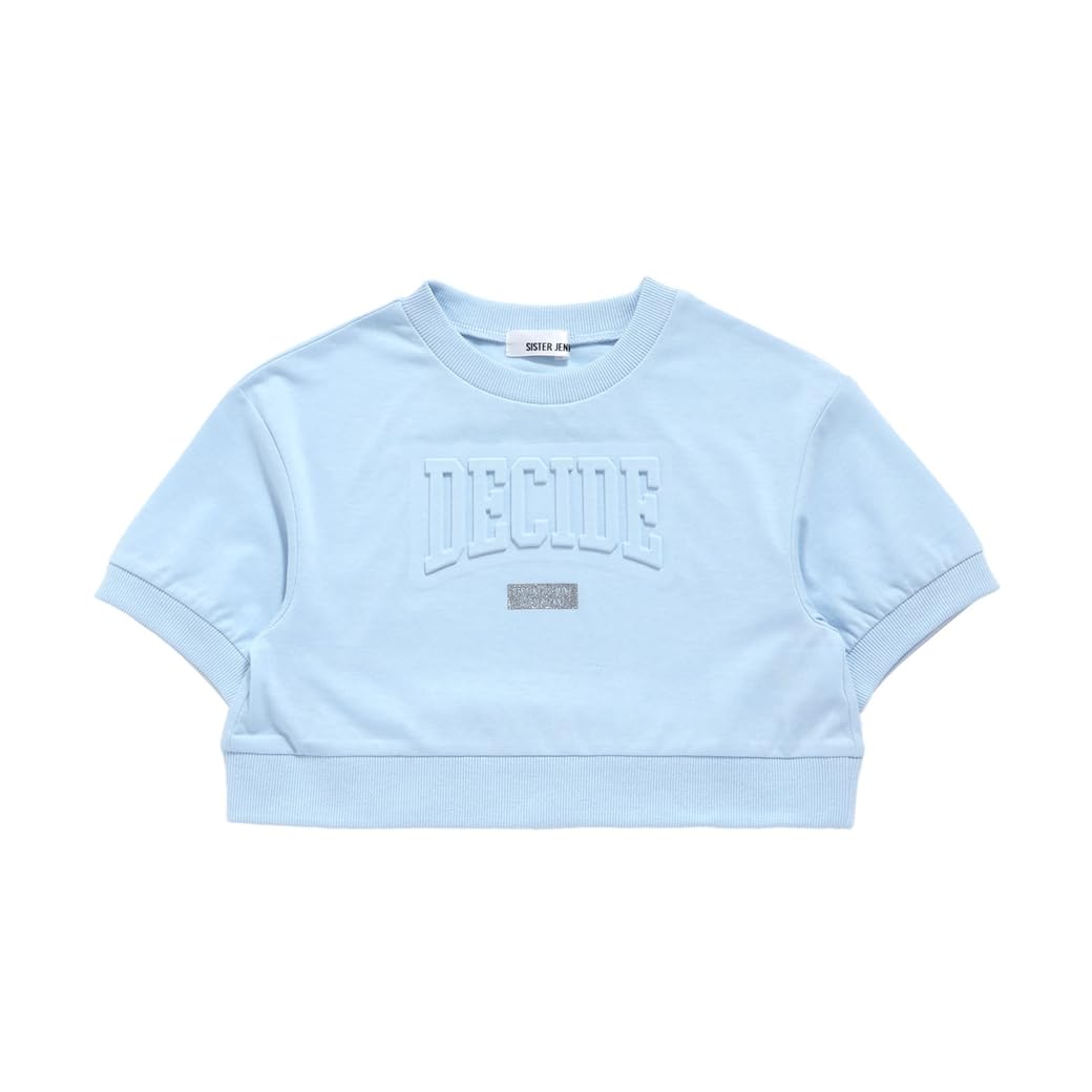 

[SISTER JENNI] Cool-touch Embossed Logo Short T-shirt