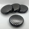 4 Teile/satz 68mm 3D Carbon Fiber Universal Auto Rad Center Hub Caps Abdeckung Kit Auto Zubehör ABS Auto Styling Teile zubehör