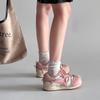 Platform-soled Fashion Casual Shoes Women's Spring New Ugly Cute Big Head Cute Lace-up Versatile Bread Shoes