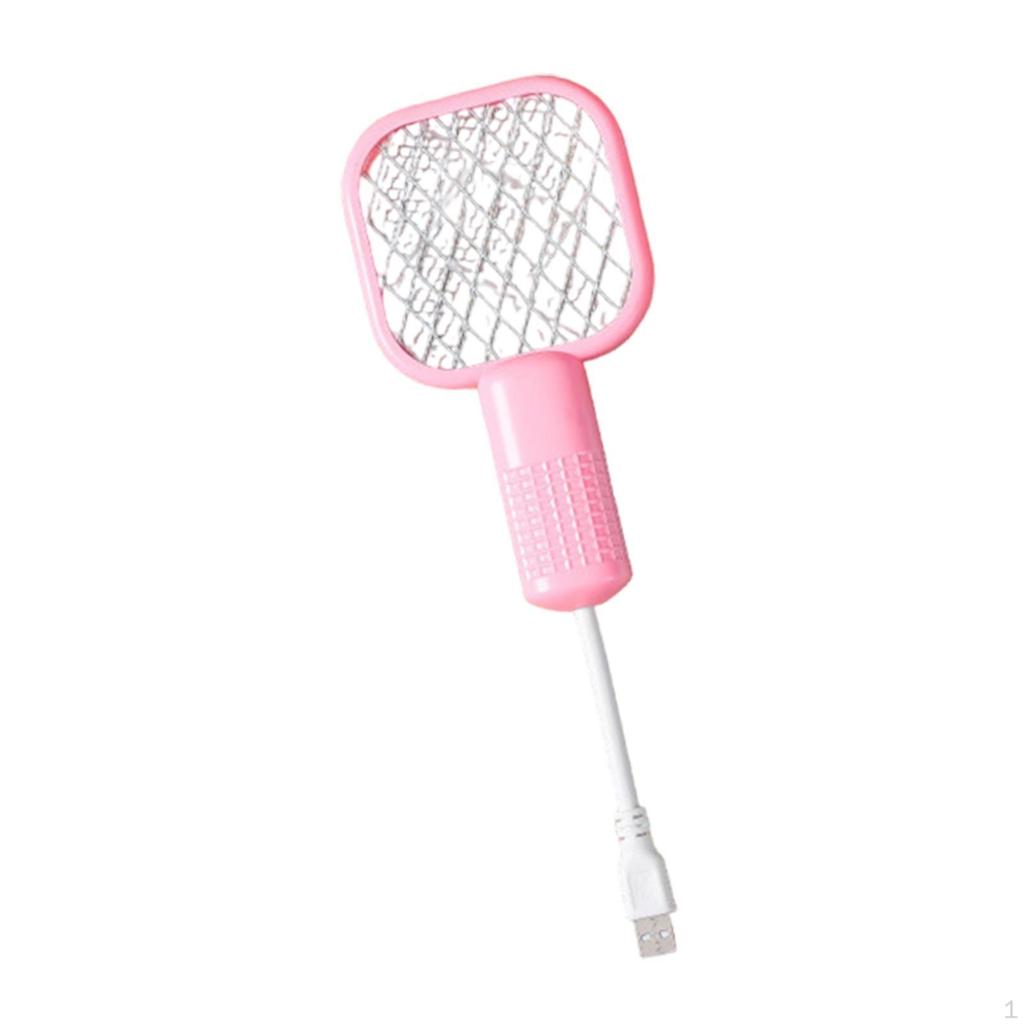 Handheld Folding Swatter Fly Electric Mosquito Killer For Patio Home Outdoor