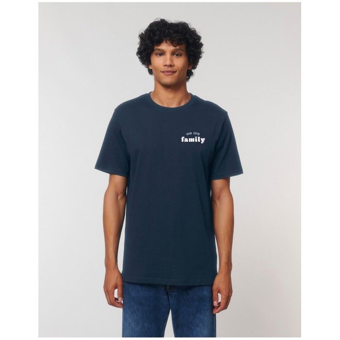 We Are Family - TSHIRT HOMME WE ARE FAMILY COEUR BLEU XXL