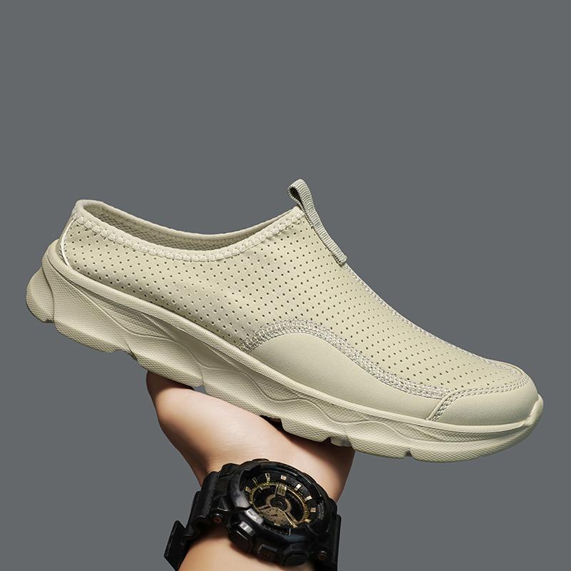 Herren Freizeitschuhe Slipper Leichtgewichtige Loafer Herren Sandalen Atmungsaktive Halbschuhe Canvas Schuhe Zapatos Hombre