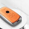 Metal Suede Car Remote Key Cover Case Holder Shell Fob For Byd New Atto 3 Atto2 Song Pro Han Tang Shark Dolphin Seal U Sealion 7