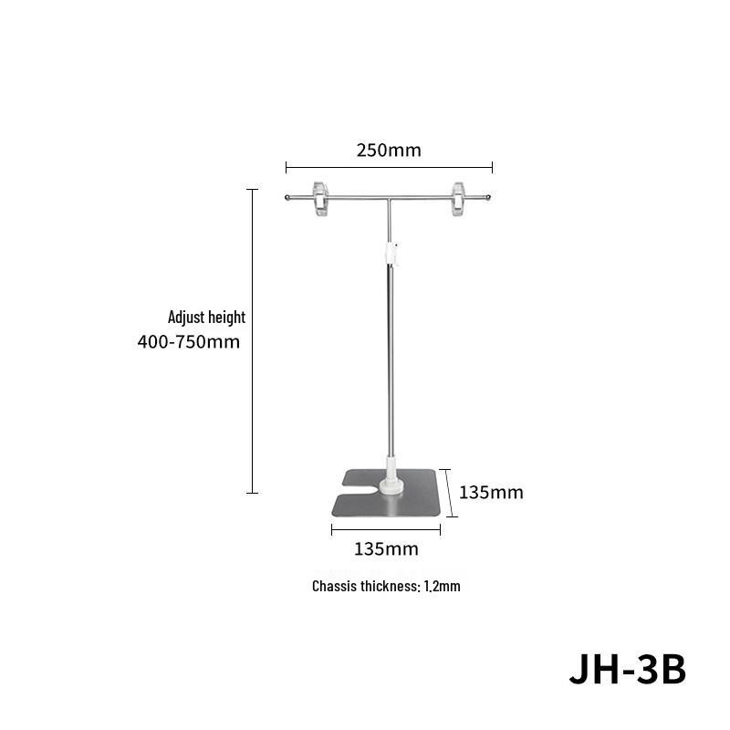 Retractable A4 Sign & Poster Floor Display Stand with Price Clip Shelf