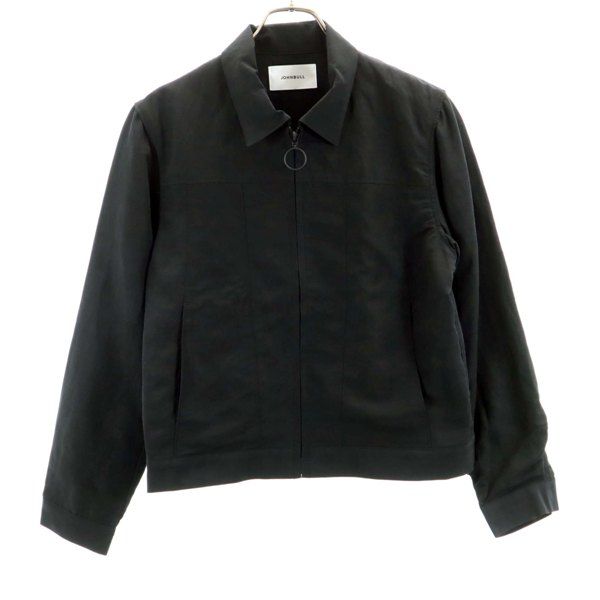 unused Johnbull Embroidery Blouson S black Rayon Men's Used