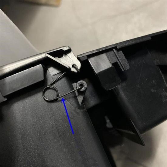 Black Front Center Console Storage Box Panel Cover For Toyota Corolla 2003-2008