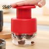 Lightweight Food Storage Container 7 Hole Cherry Pitter, Multifunctional Fruit Coring Tool for Leak Proof Reusable Olive, Manual Press Remover,