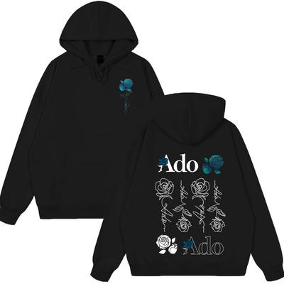 Ado 2025 Wereldtournee Hibana Hoodie Mannen Vrouwen Kleding Mode Hoge Kwaliteit Hoodies Casual Streetwear Oversized Tops Casual Hoodie