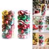 30x Christmas Ball Ornament Pendants Photo Props Charm Drops Holiday Hanging