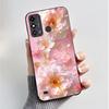 Case For ZTE Blade A53 BladeA53 Pro Casing Luxury Fashion Butterfly Flowers Black Soft TPU Silicone Protective Cover Phone Shell