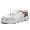 Men's shoes, little white shoes, casual delivery, comfortable, breathable and non-slip Korean version, strap-up, flat-bottom soft-bottom soft-surface