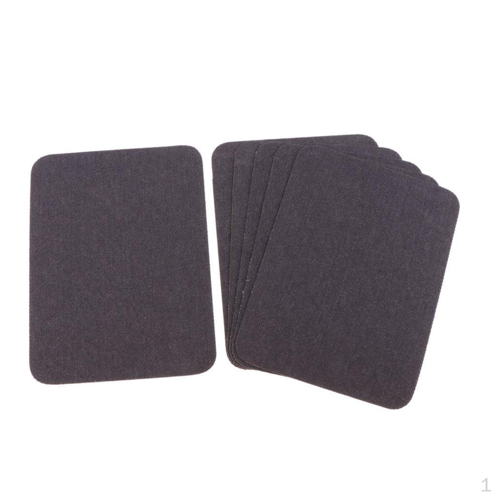 6pcs Patches Jeans Patch Bag Shirt Backpack Applique Decor