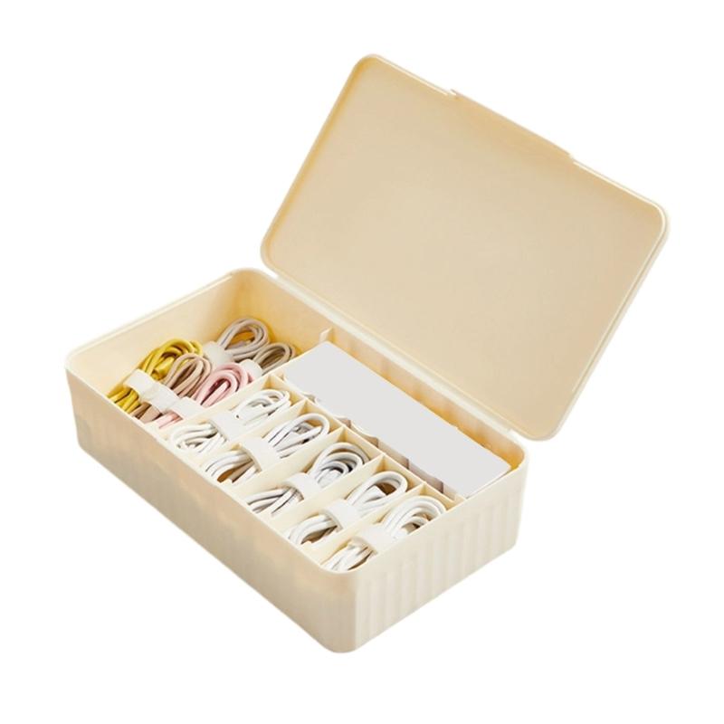 Oversized Large Capacity Cord Holders Cables Management Organizers With Reinforced Structure For Heavy Items Stacking