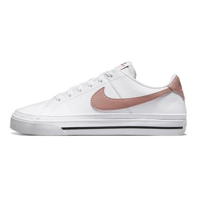 Court Legacy Next Nature Bianco Sussurro di Rosa Scarpe da Ginnastica da Donna Arancione Squadra Nero DH3161-103
