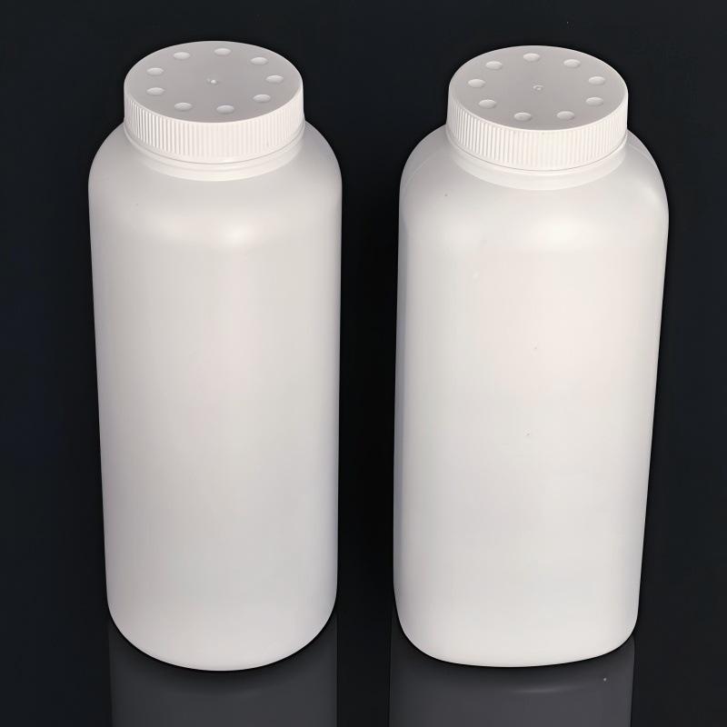 1Pcs 200G Refillable Talcum Powder Bottle Cosmetic Powder Dispenser Plastic Empty Container