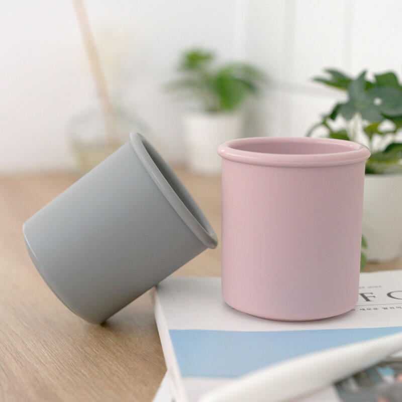 1 soft silicone toothbrush cup pink