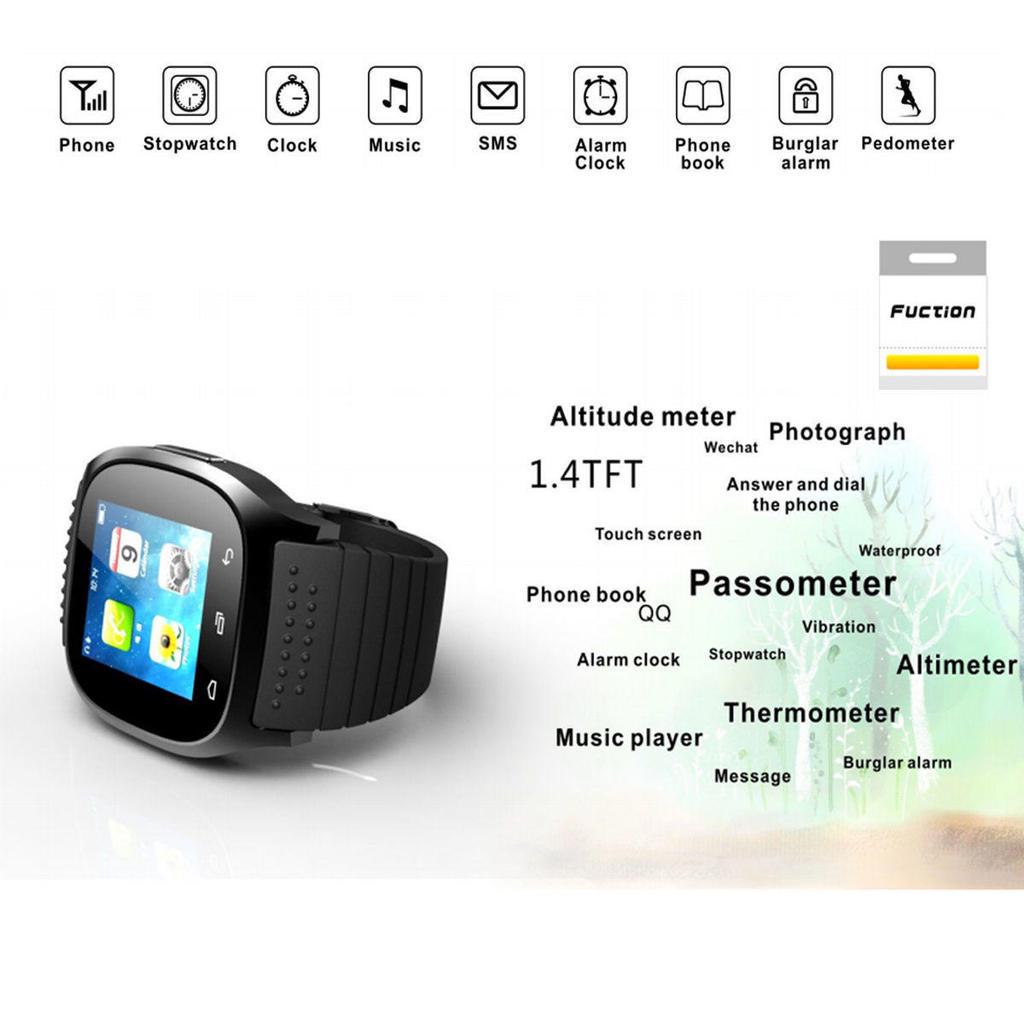 Buy 3 Color M26 Smart Watch New Bluetooth Phone Smart Watches Sports Phone  Watches at affordable prices — free shipping, real reviews with photos —  Joom