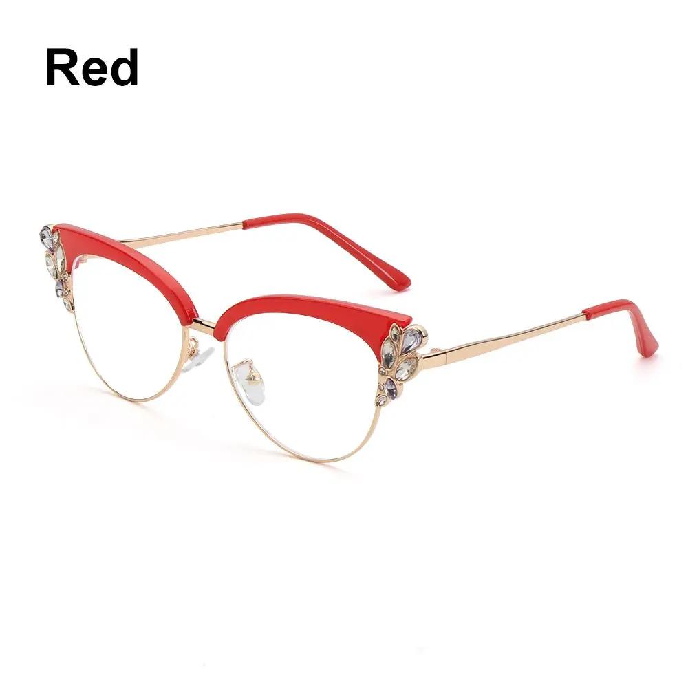 

Glasses Women Retro Cat Eye Light Blocking Optical Frames Men Prescription Reading Glasses Clear Lens Spectale Eyeglasses