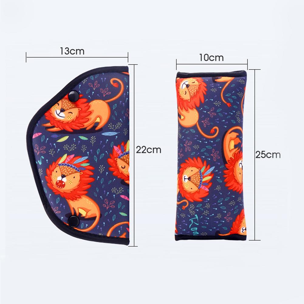 Universal Car Safe Seat Belt Cover Soft Infant Baby Child Seat Head Support Seat Belt Shoulder Cover Playpens Sleep Positioner