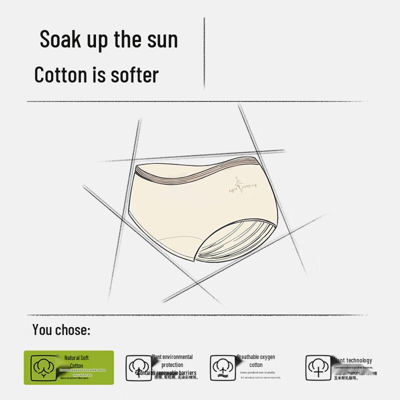 Palando Women's A-Class Baby Cotton Antibacterial Briefs