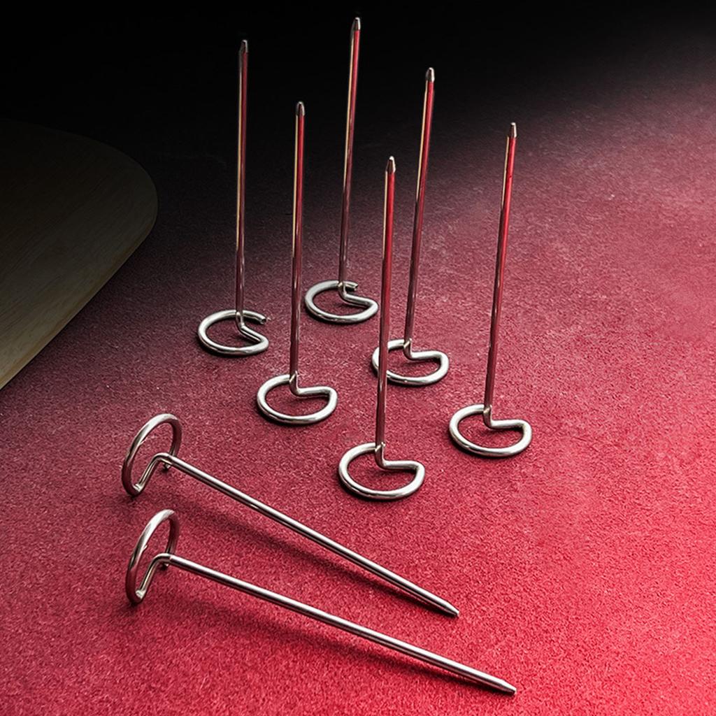 Balení 30 nerezových grilovacích špízů, žáruvzdorné, víceúčelové grilovací nářadí pro použití v troubě a horkovzdušných fritézách