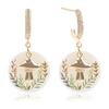 Makersland Vintage Mushroom Earrings Acrylic Irregular Jewelry Accessories Girls Gifts Geometric Earrings for Women