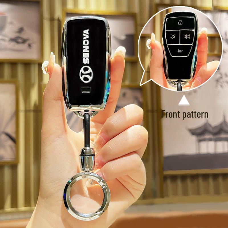 Damen Schlüsselhülle für Beijing X7, BJ40, BJ80 und BAIC EU5 Plus, EU7, Zhidao U7